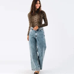 Ellen Top in Leopard Print by Lollys Laundry