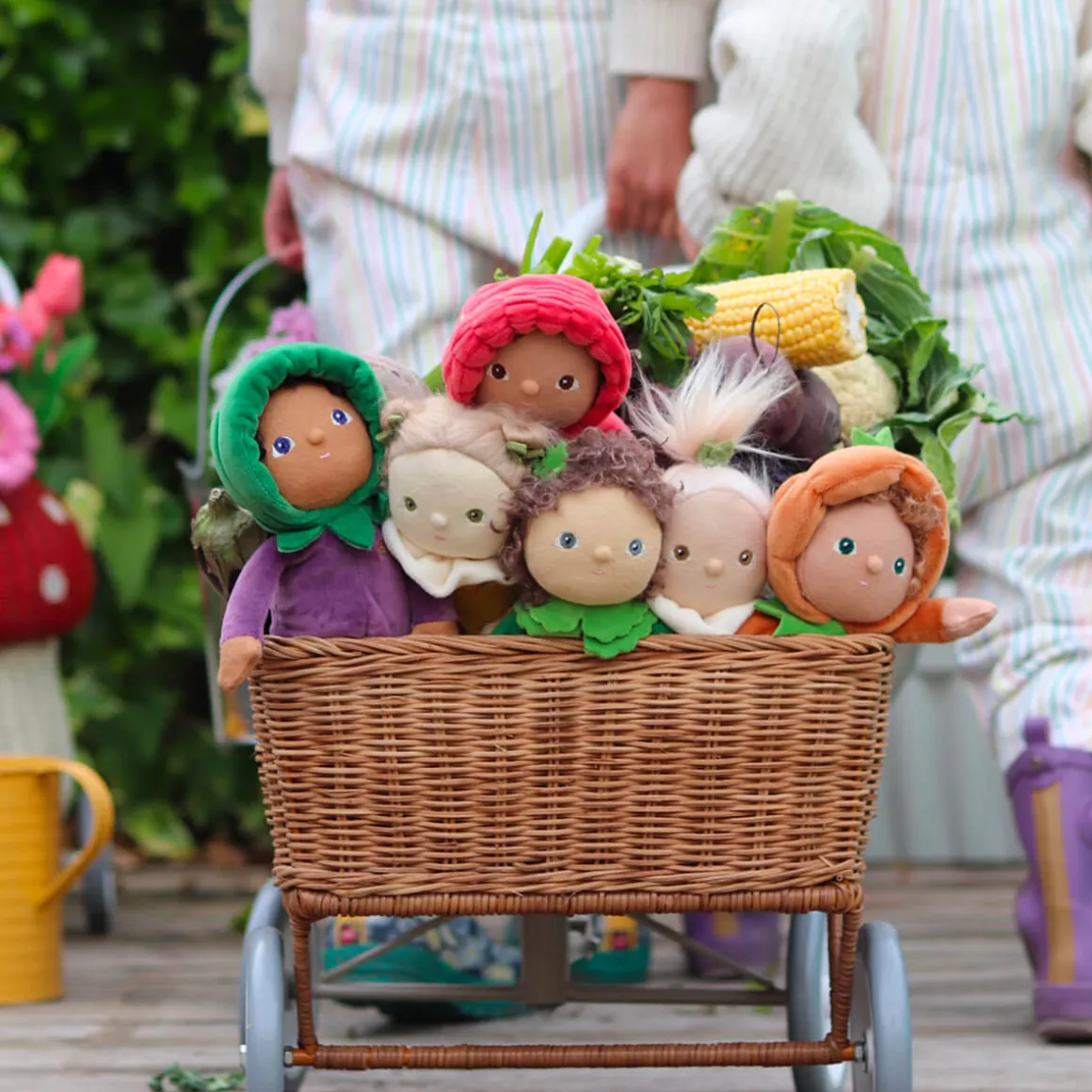 Ellis Eggplant Dinky Dinkums Doll by Olli Ella