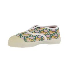 Elly Liberty Slip On Tennis Shoe in Sequence by Bensimon