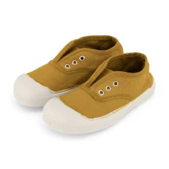 Elly Slip On Tennis Shoe in Curry by Bensimon