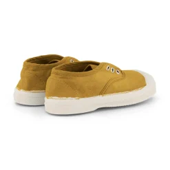 Elly Slip On Tennis Shoe in Curry by Bensimon