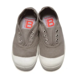 Elly Slip On Tennis Shoe in Eggshell by Bensimon