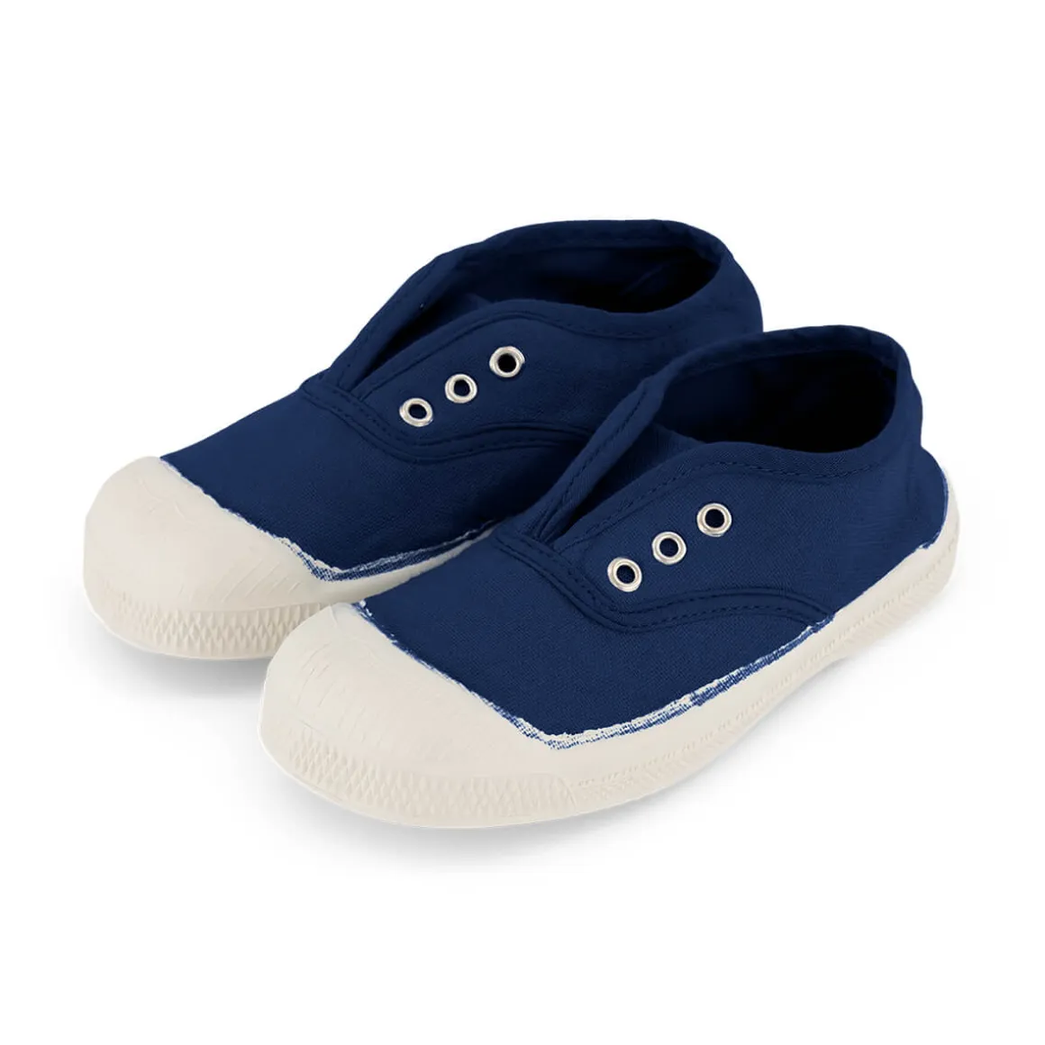 Elly Slip On Tennis Shoe in Indigo by Bensimon