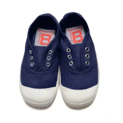 Elly Slip On Tennis Shoe in Marine by Bensimon