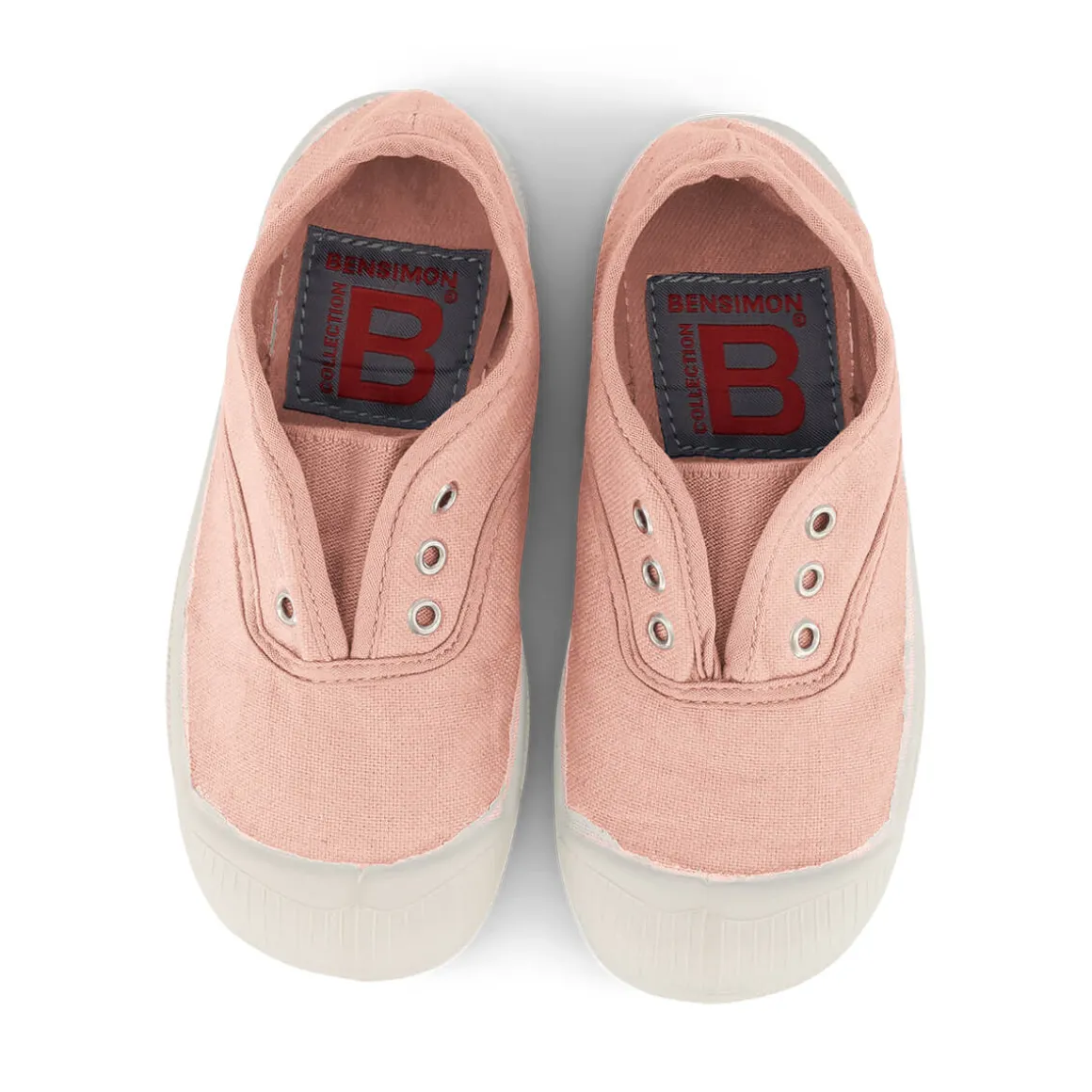 Elly Slip On Tennis Shoe in Pale Pink by Bensimon