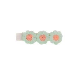 Embroidered Flower Hair Clip in Various Colours by Hello Sakura
