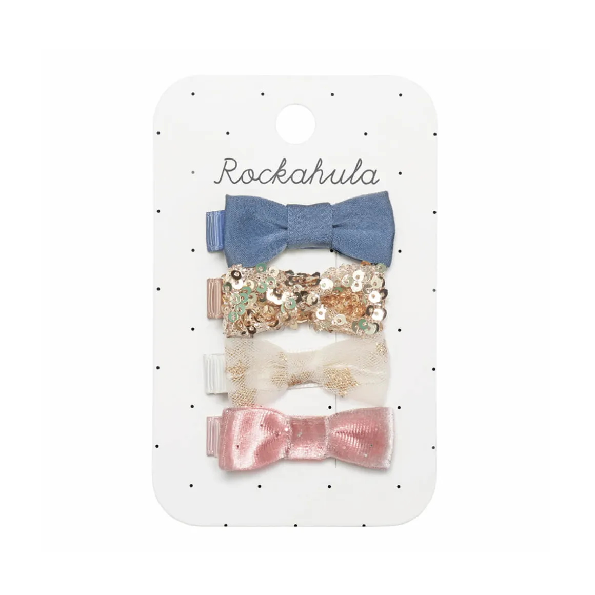 Enchanted Mini Bow Hair Clips by Rockahula
