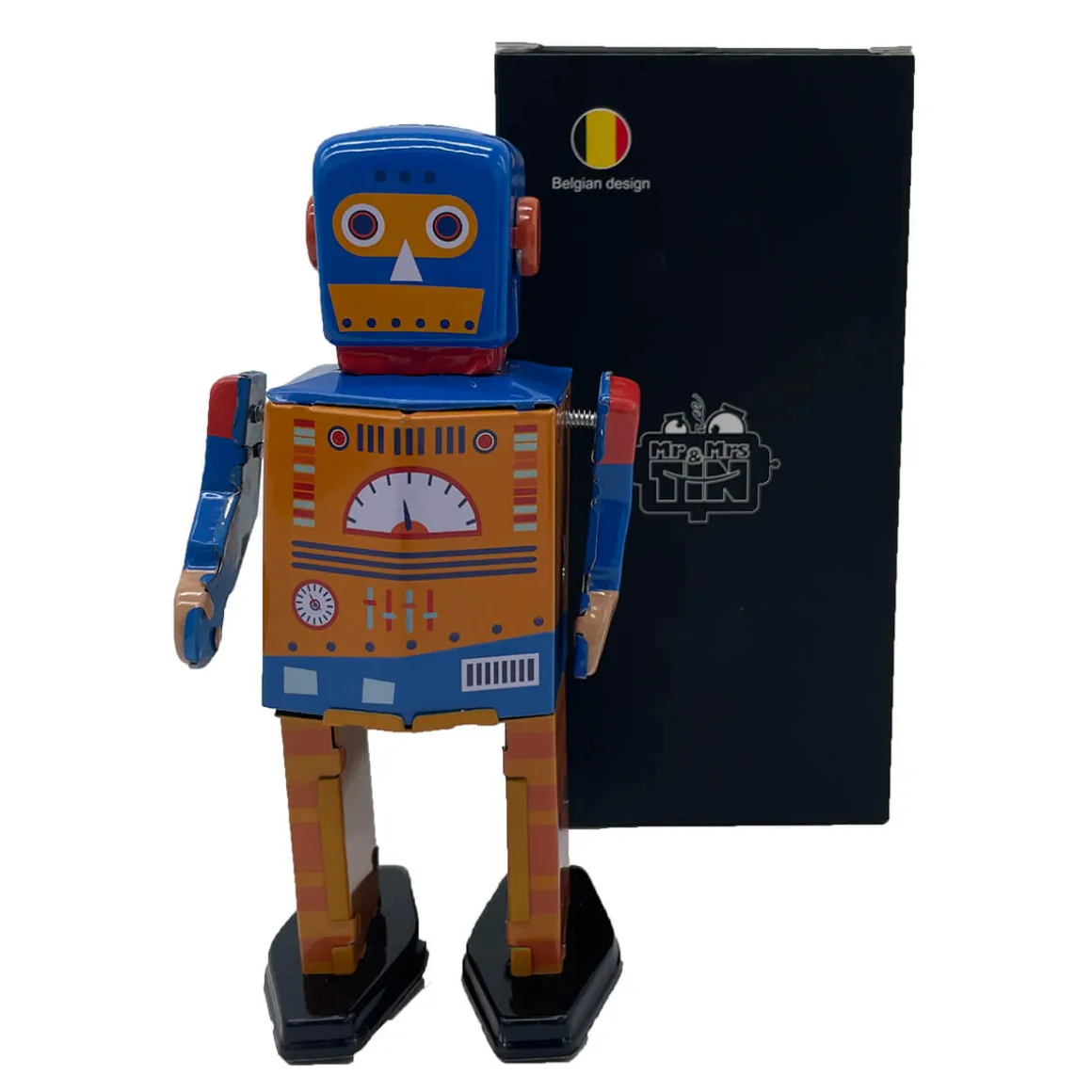 Engine Bot Wind Up Tin Robot (Limited Edition) by Mr & Mrs Tin
