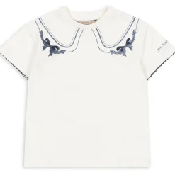 Era Tee in Off White / Bow by Konges Slojd