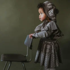 Eryri Dress in Morel / Wheat by Mabli - Last Ones In Stock - 4-6 Years