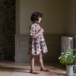 Esme Dress in Patchwork Print by Little Cotton Clothes