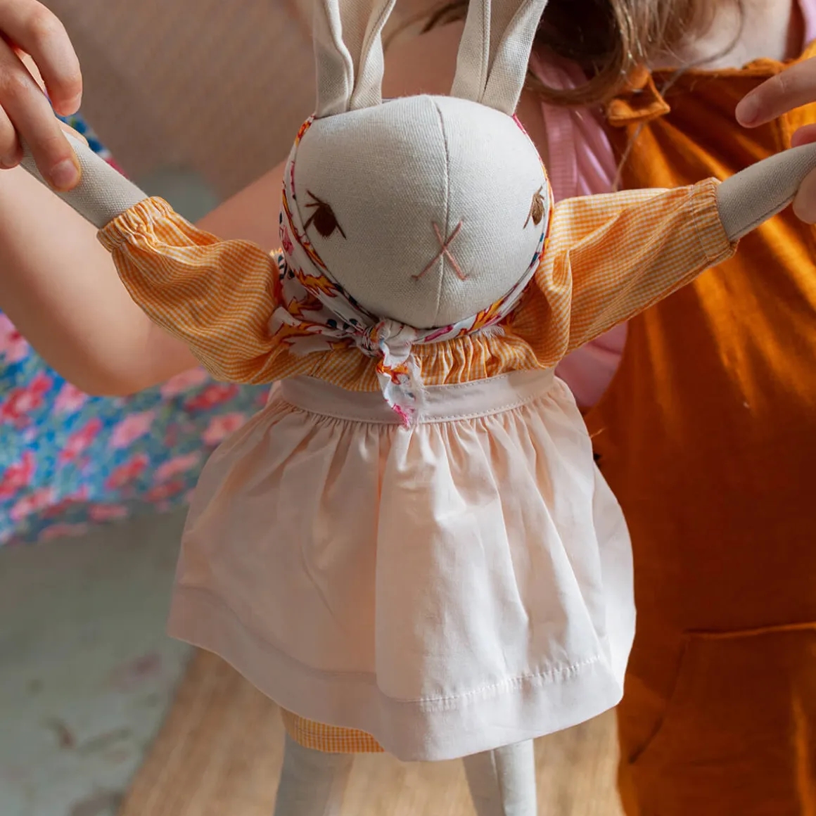 Esme Large Rabbit in Cream by Polka Dot Club