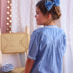 Essential Blouse in Light Blue by Bonjour