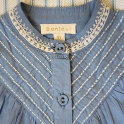 Essential Blouse in Light Blue by Bonjour