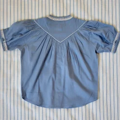 Essential Blouse in Light Blue by Bonjour