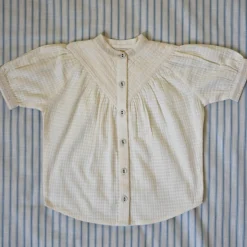 Essential Blouse in Natural by Bonjour