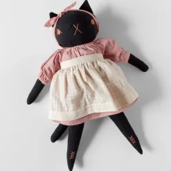 Estelle Large Cat in Black by Polka Dot Club