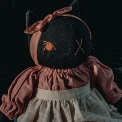 Estelle Large Cat in Black by Polka Dot Club