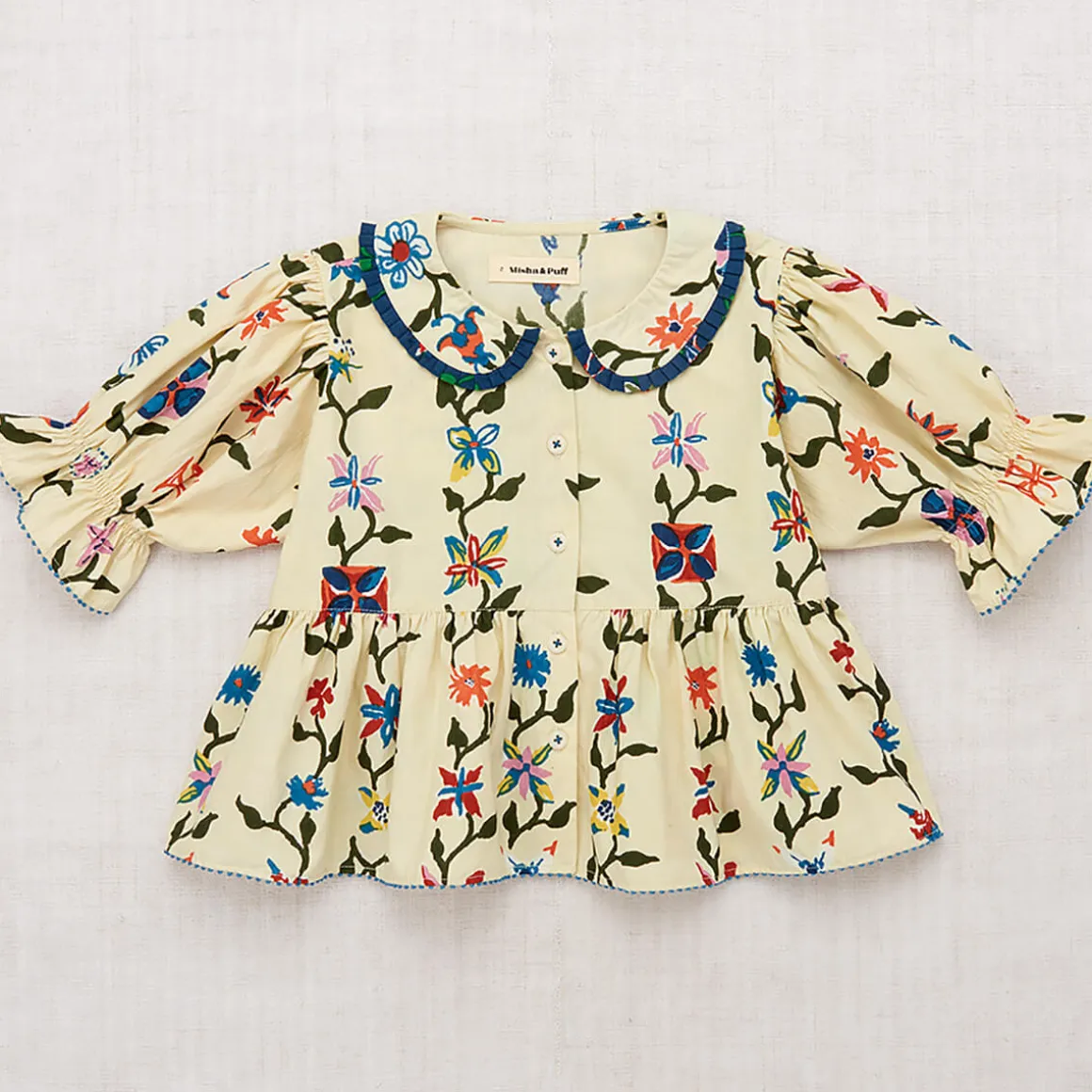 Esther Top in Alabaster Botanica by Misha & Puff