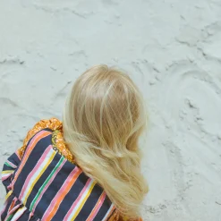 Esther Top in Moonlight Watercolor Stripe by Misha & Puff - Last Ones In Stock - 5-10 Years