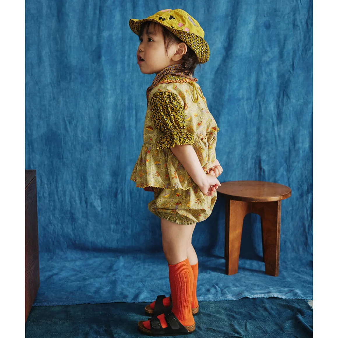 Esther Top in Vert Trellis by Misha & Puff - Last Ones In Stock - 5-10 Years
