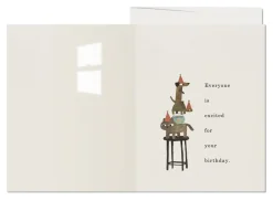 Everyone Is Excited Greetings Card by Red Cap Cards