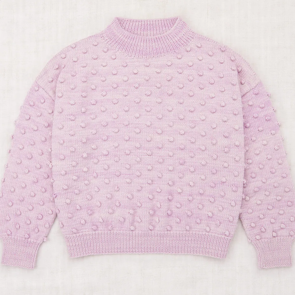 EXCLUSIVE Adult Original Popcorn Sweater in Lilac by Misha & Puff