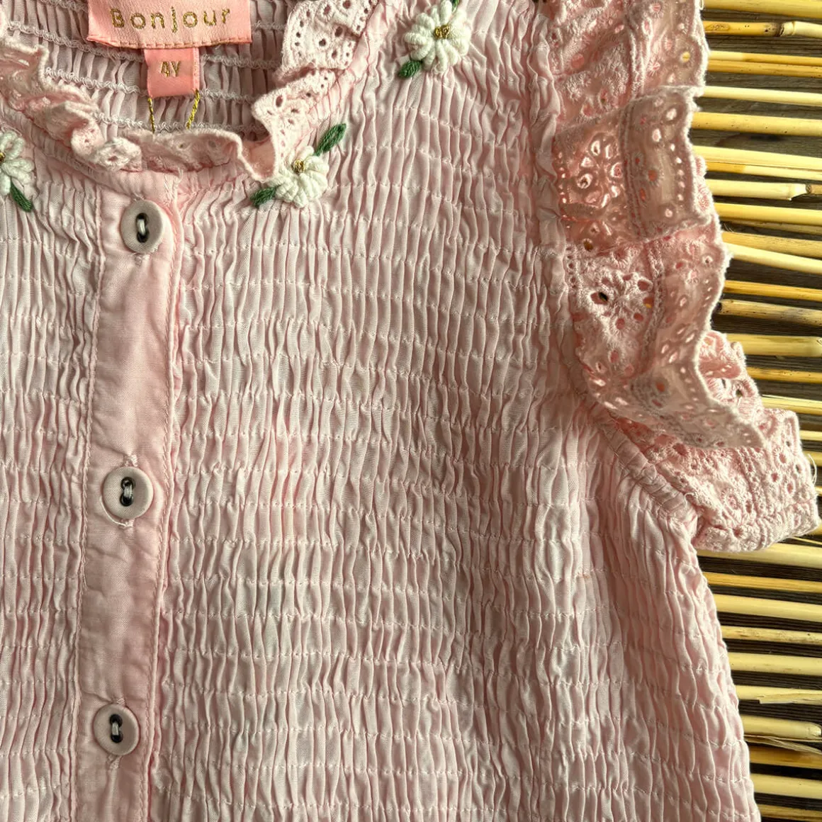 EXCLUSIVE Ibiza Top in Light Pink Sushi by Bonjour