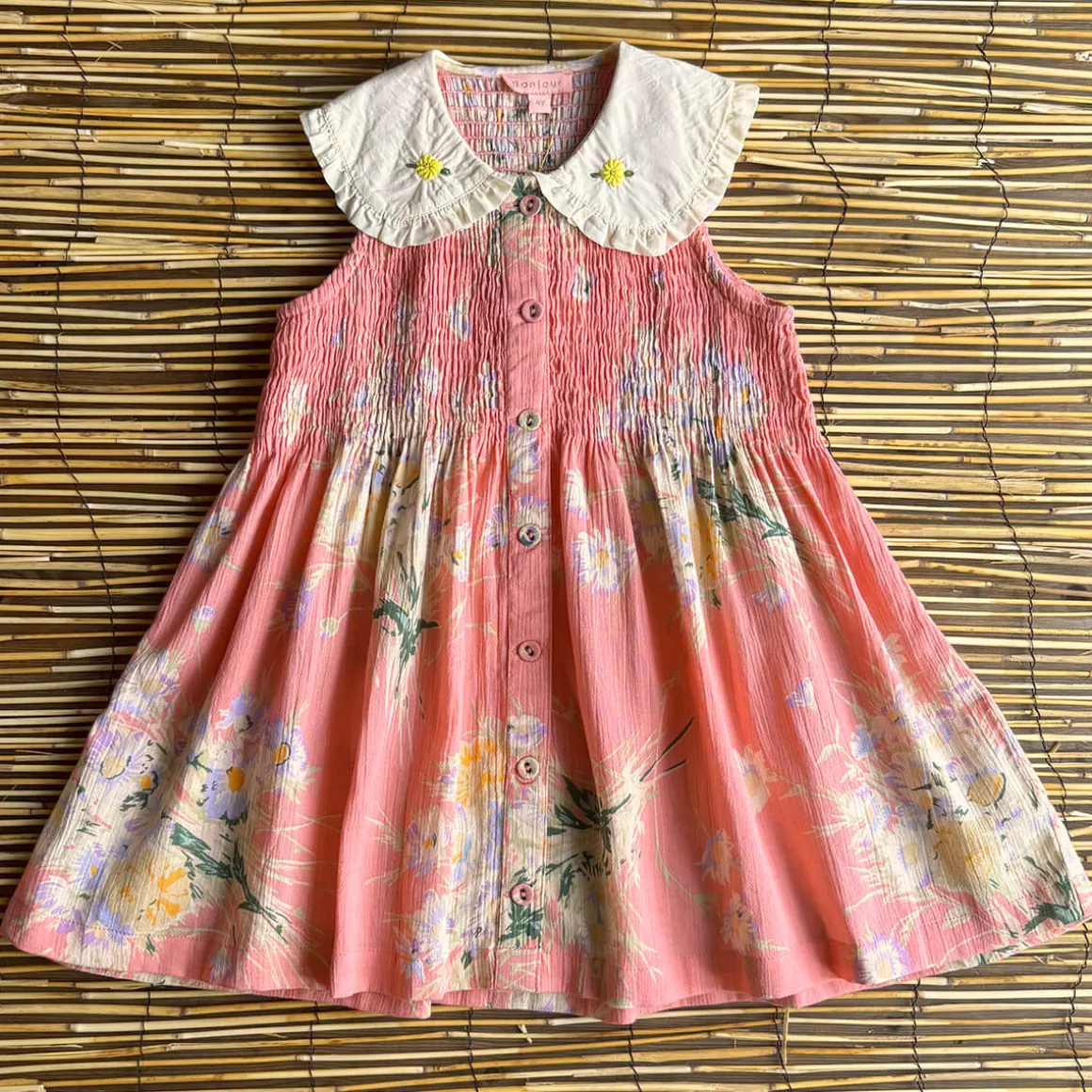 EXCLUSIVE Ibiza Top in Marguerite Print by Bonjour