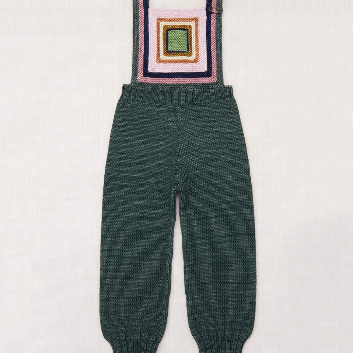 EXCLUSIVE Log Cabin Overall in Camp Green by Misha & Puff