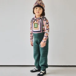 EXCLUSIVE Log Cabin Overall in Camp Green by Misha & Puff