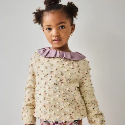 EXCLUSIVE Original Popcorn Sweater in Confetti 16 by Misha & Puff - Last Ones In Stock - 6-8 Years