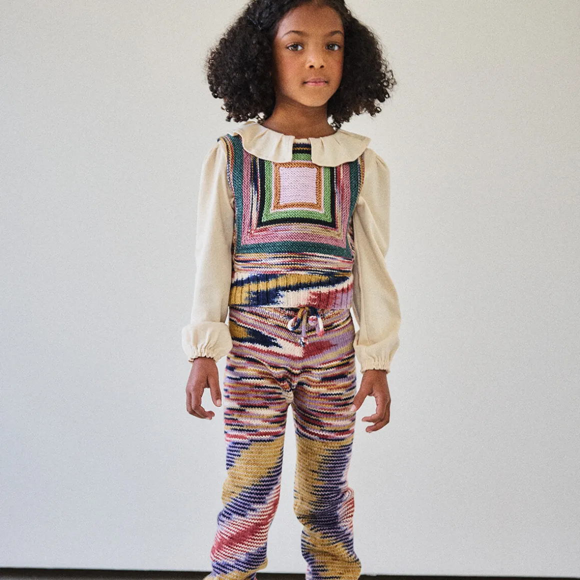EXCLUSIVE Pinecone Snowy Day Legging in Solstice Space Dye by Misha & Puff - Last Ones In Stock - 2-6 Years