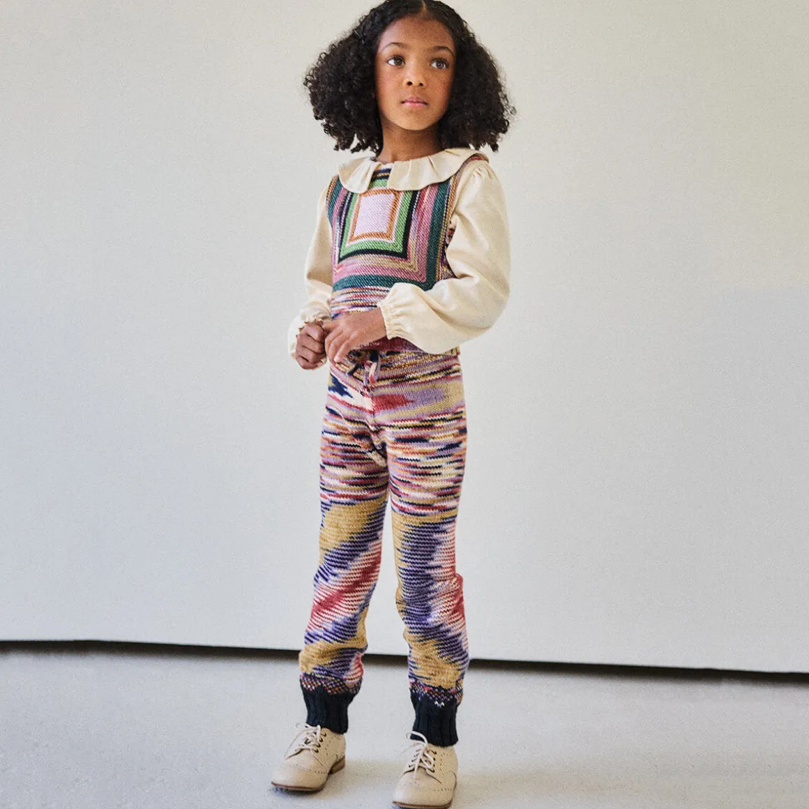 EXCLUSIVE Pinecone Snowy Day Legging in Solstice Space Dye by Misha & Puff - Last Ones In Stock - 2-6 Years