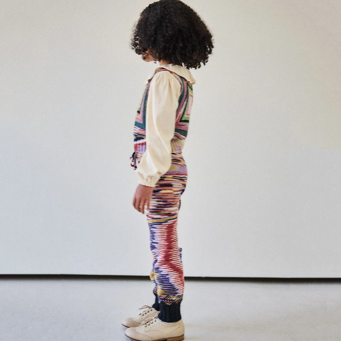 EXCLUSIVE Pinecone Snowy Day Legging in Solstice Space Dye by Misha & Puff - Last Ones In Stock - 2-6 Years