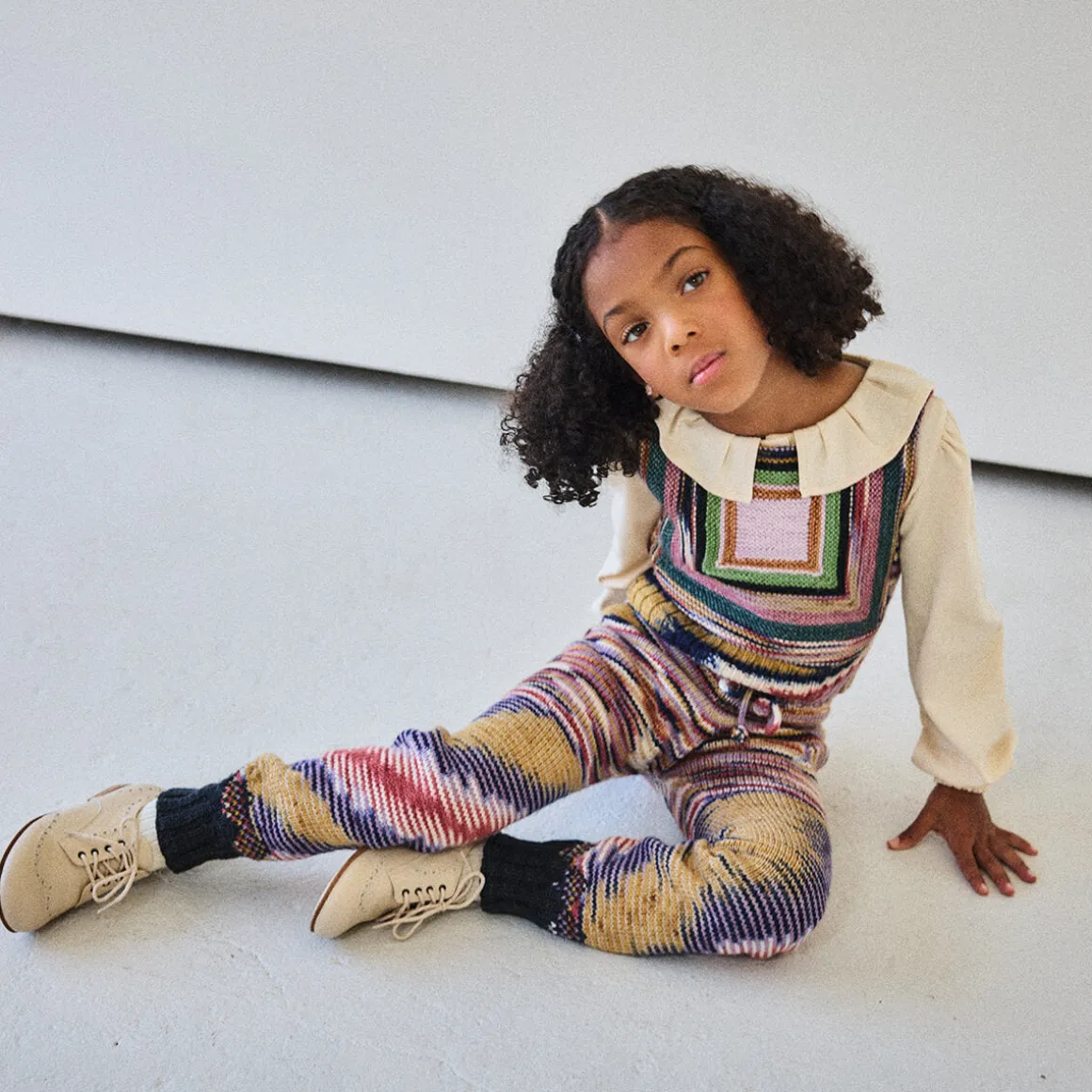 EXCLUSIVE Pinecone Snowy Day Legging in Solstice Space Dye by Misha & Puff - Last Ones In Stock - 2-6 Years