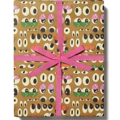 Eyeballs Gift Wrap by Red Cap Cards