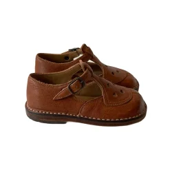 Ezra Cut Out Sandals in Kava Brown by PèPè