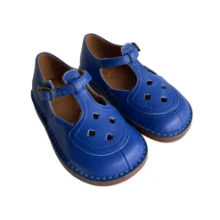 Ezra Cut Out Sandals in Lobelia Blue by PèPè