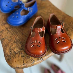 Ezra Cut Out Sandals in Lobelia Blue by PèPè