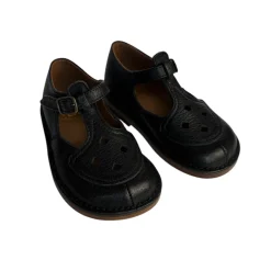 Ezra Cut Out Sandals in Nero by PèPè