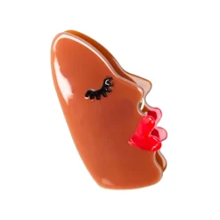 Face Hair Claw in Black by Coucou Suzette