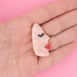 Face Hair Clip in White by Coucou Suzette