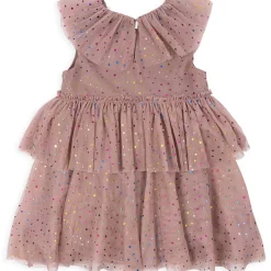 Fairy Dress in Etoile Multi Shadow by Konges Slojd