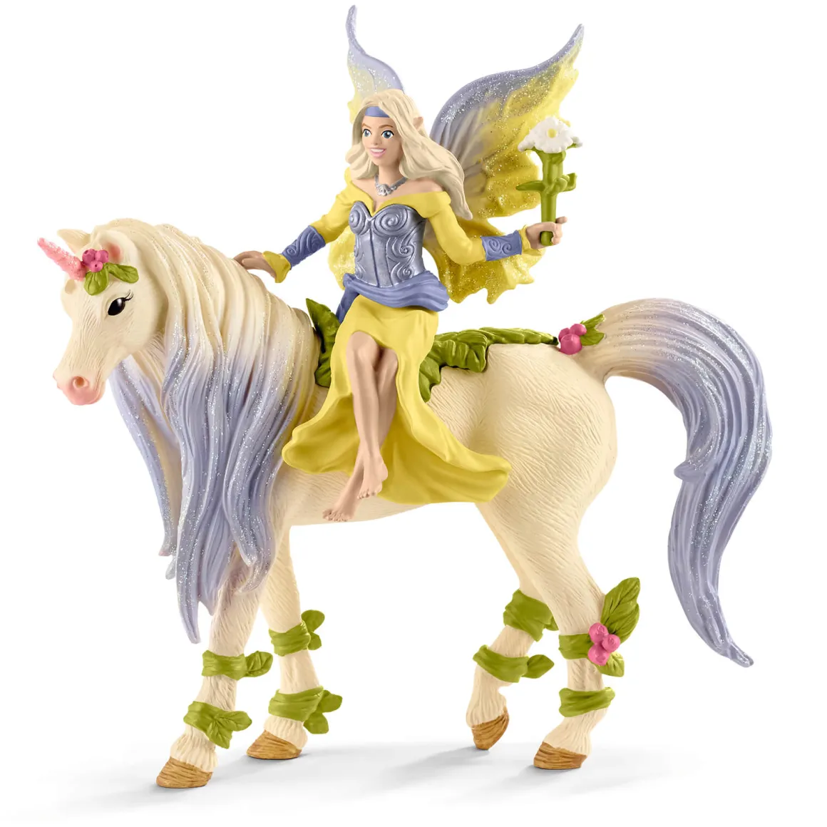 Fairy Sera with Blossom Unicorn by Schleich