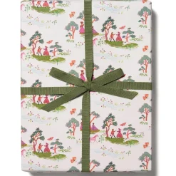 Fairy Toile Gift Wrap by Red Cap Cards