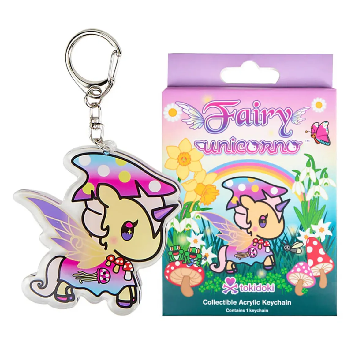 Fairy Unicorno Acrylic Keyring Blind Box by Tokidoki