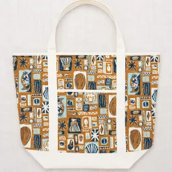 Family Tote Bag in Marigold Collection by Misha & Puff