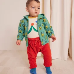 Faraway Castle AOP Zipped Baby Sweatshirt by Bobo Choses