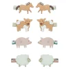 Farm Animal Mini Hair Clips by Mimi & Lula